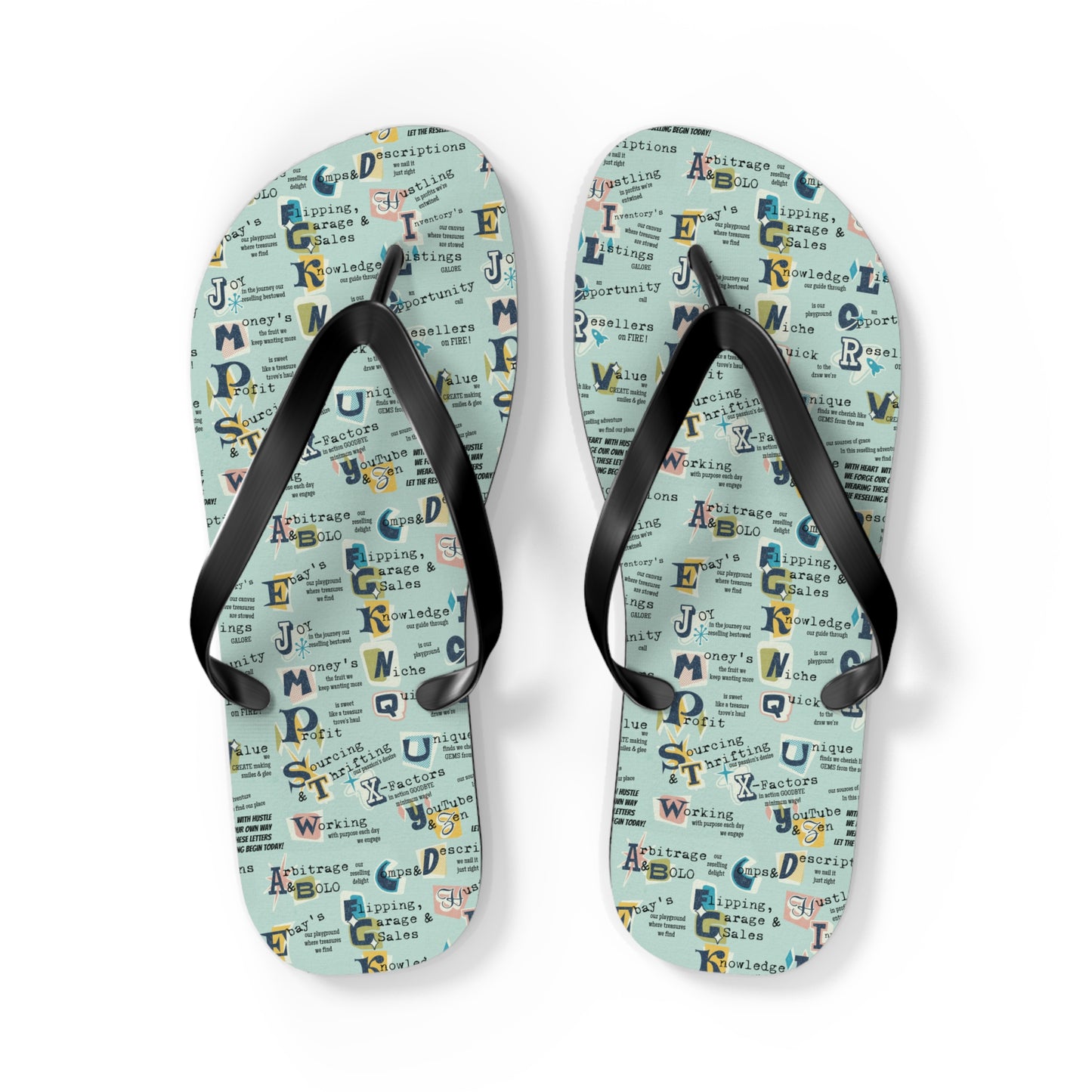 Reseller Thrift Shop Flip Flops