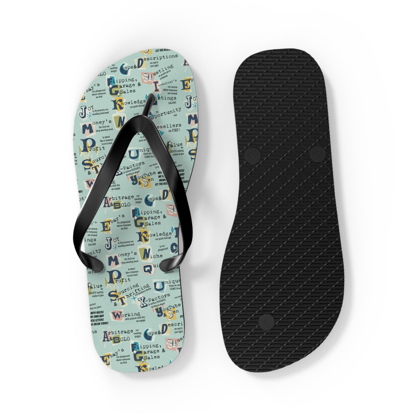 Reseller Thrift Shop Flip Flops