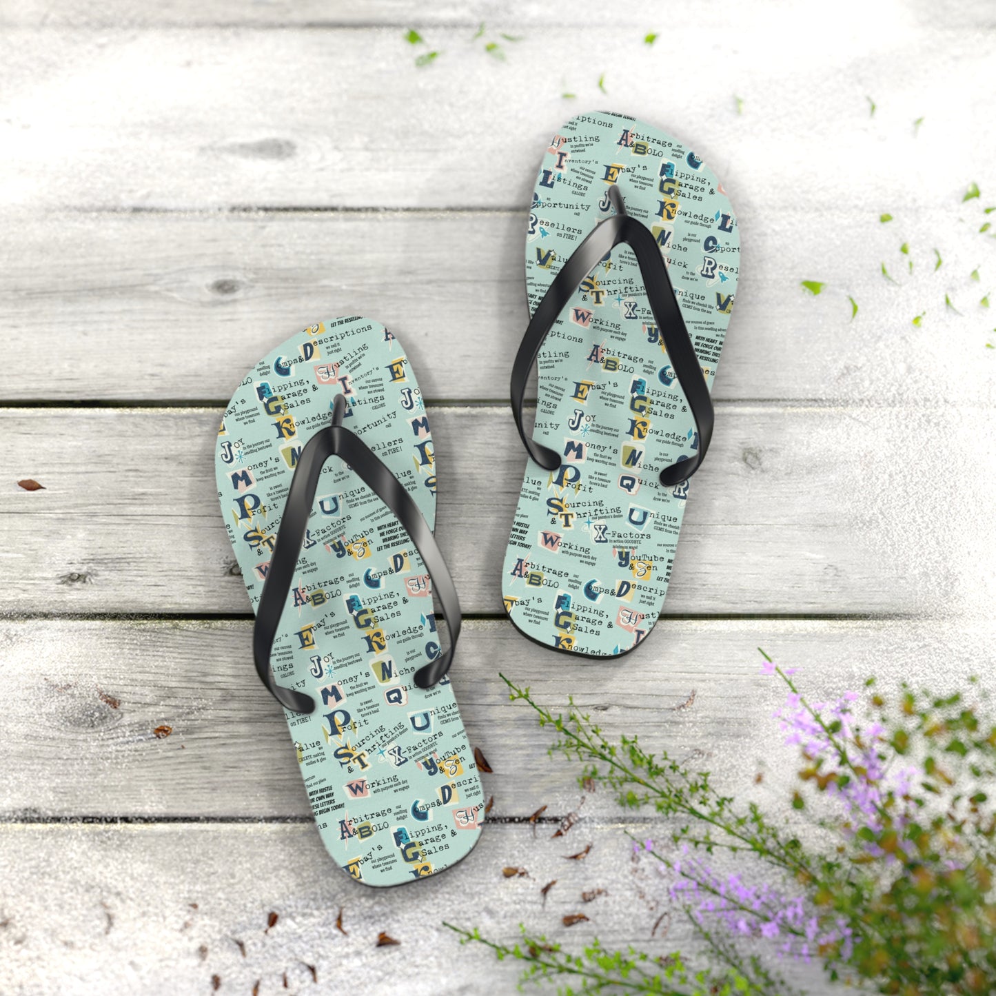 Reseller Thrift Shop Flip Flops