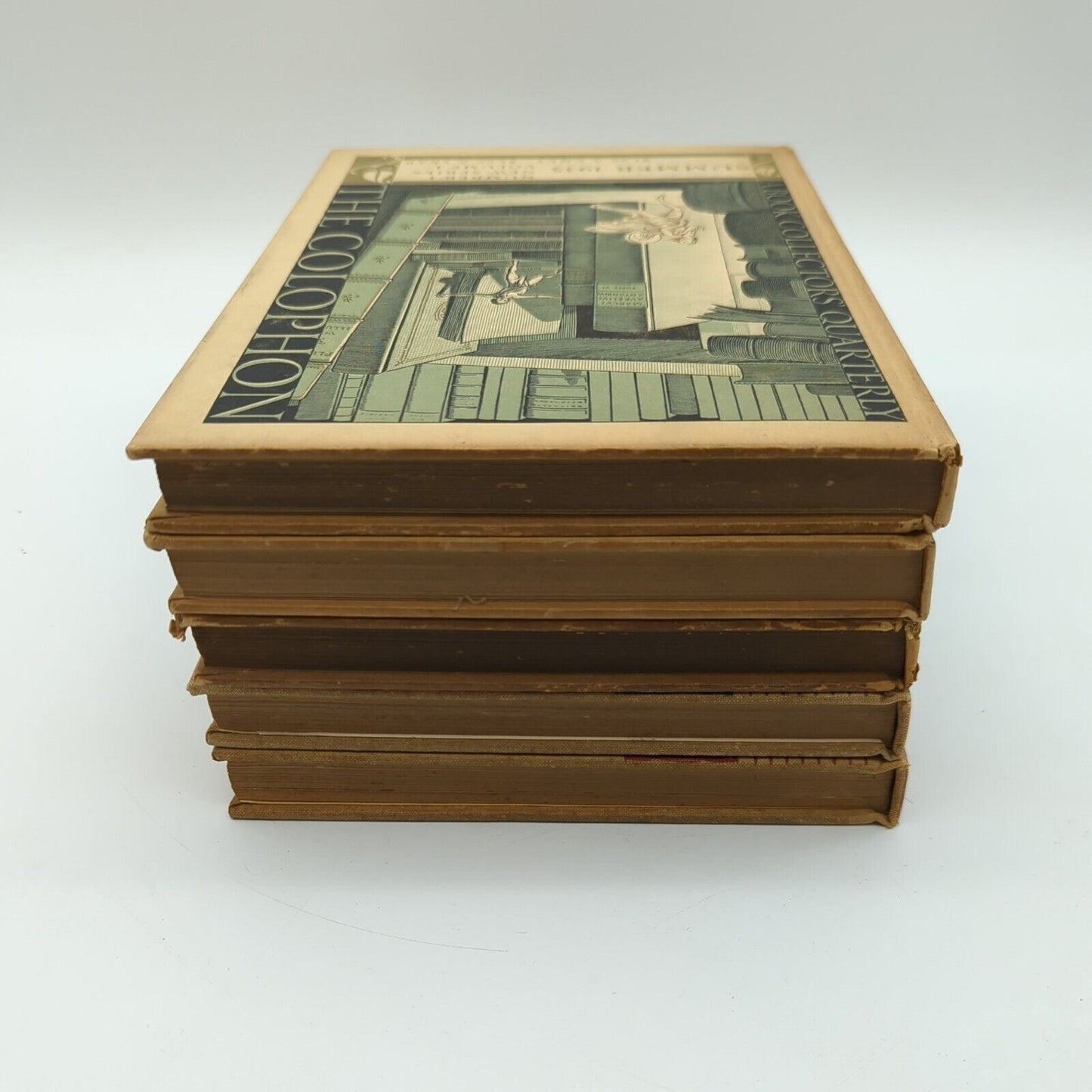 5x The Colophon New Series: A Book Collector's Quarterly Summer 1935 1936 1937..