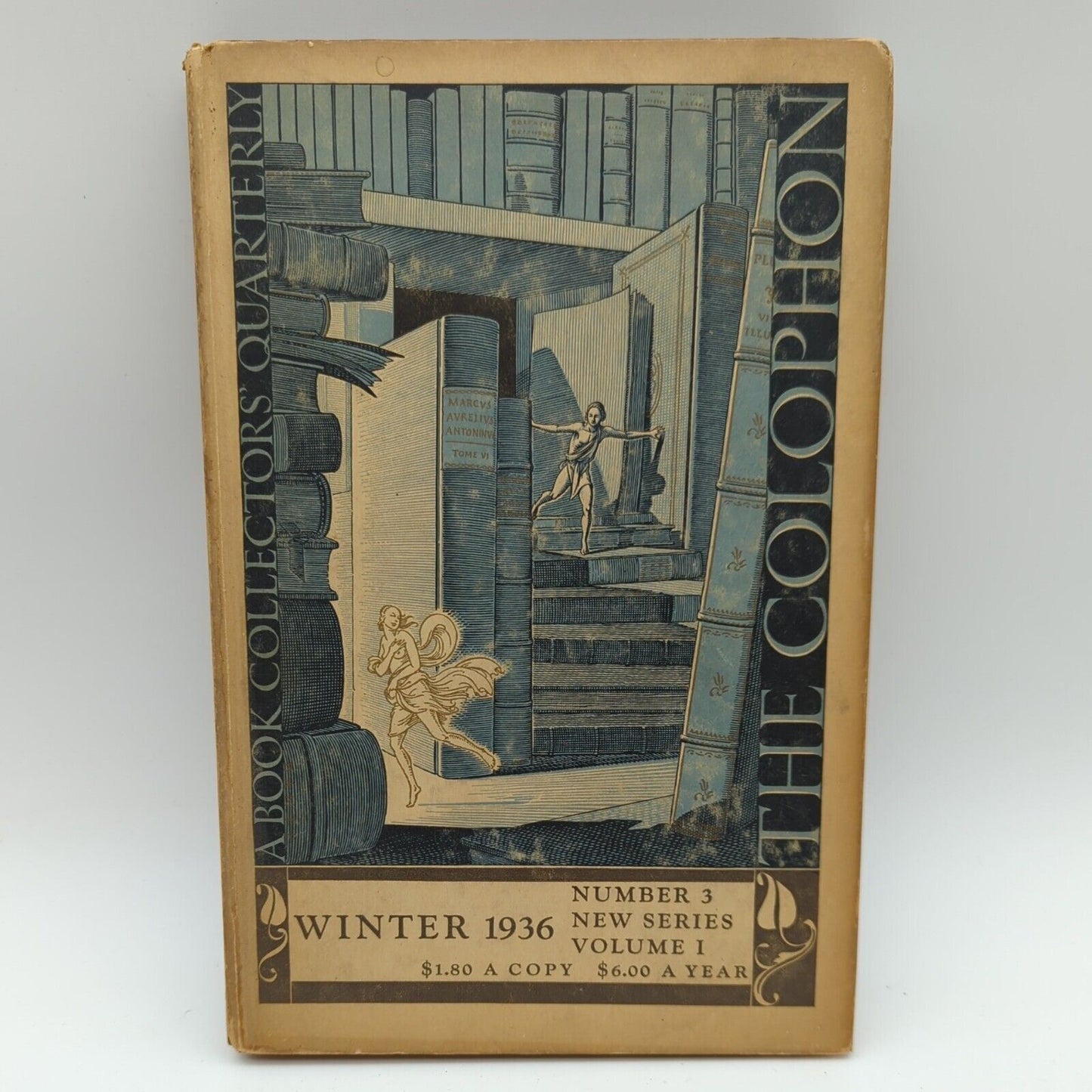 5x The Colophon New Series: A Book Collector's Quarterly Summer 1935 1936 1937..