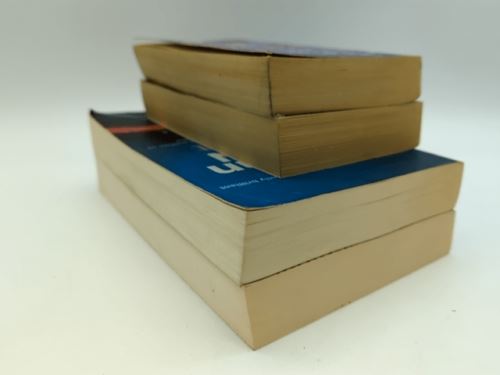 4x Ben Elton, Robert Ludlum, Harlan Coben Paperback Bundle - Dead Famous, Cau…