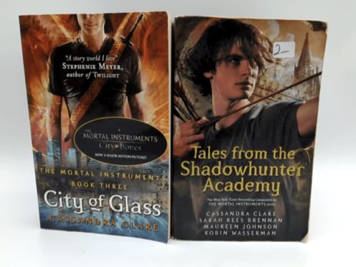 4x Cassandra Clare Shadowhunter Academy City of Glass Bones Fallen Angels
