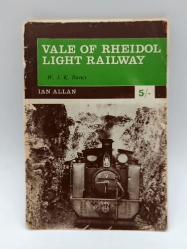 Vale of Rheidol Light Railway by W.J.K. Davies (Paperback 071100143X)