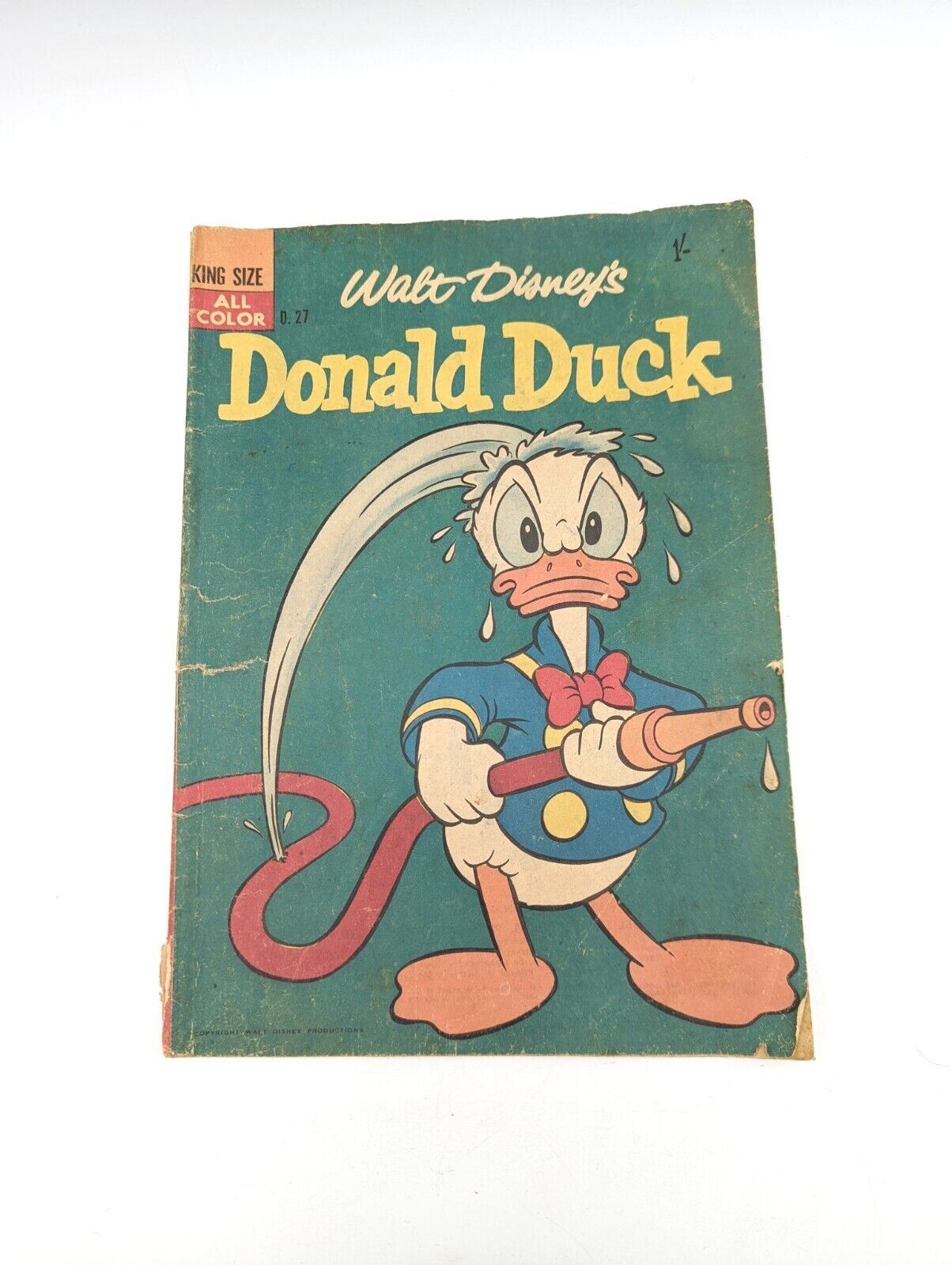 Walt Disney's Donald Duck D Series #D.27 Comic 1959 W G Publications Pty Ltd