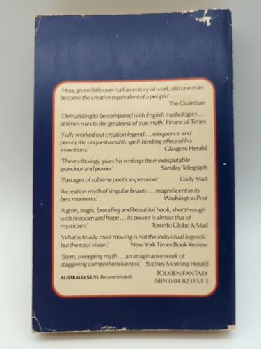 The Silmarillion by J. R. R. Tolkien (Paperback, 1979) 1st Ballantine Edition