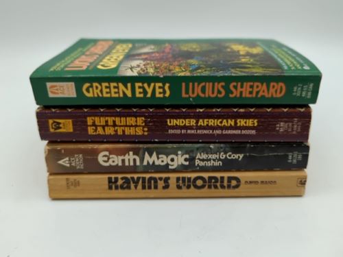 Earth Magic 4x Fantasy paperback bundle by Alexei and Cory Panshin