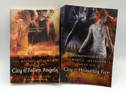 The Mortal Instruments Books 1 2 3 4 6 by Cassandra Clare (Paperback)