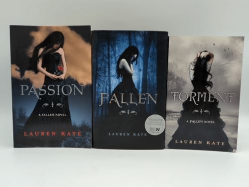 Lauren Kate Books 1 2 3 Fallen Torment Passion Paperback & Hardcover