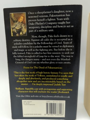The Deed of Paksenarrion Series book 2 and 3 by Elizabeth Moon (Paperback)
