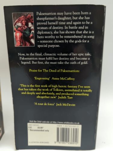 The Deed of Paksenarrion Series book 2 and 3 by Elizabeth Moon (Paperback)