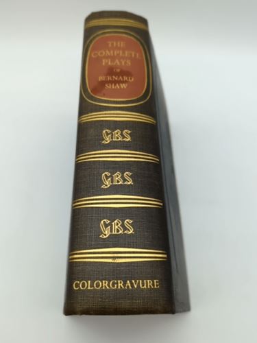 The Complete Plays of Bernard Shaw by Bernard Shaw (Hardcover) Book Nook