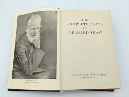 The Complete Plays of Bernard Shaw by Bernard Shaw (Hardcover) Book Nook