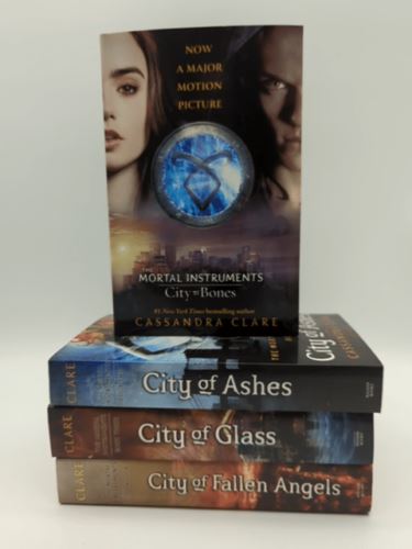 CASSANDRA CLARE Mortal Instruments x4 City of Bones Ashes Glass Fallen Angels