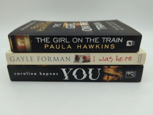 3x Horror book bundle incl. The Girl On The Train by Paula Hawkins…