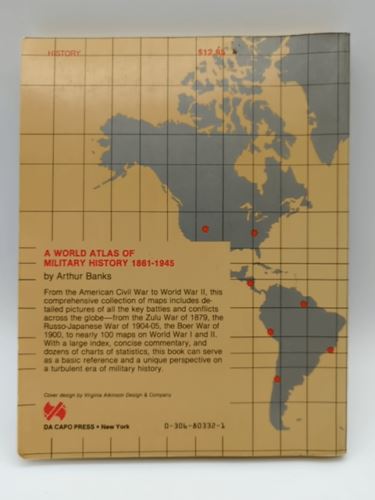 A World Atlas Of Military History 1861-1945 - Ukraine Russia Europe