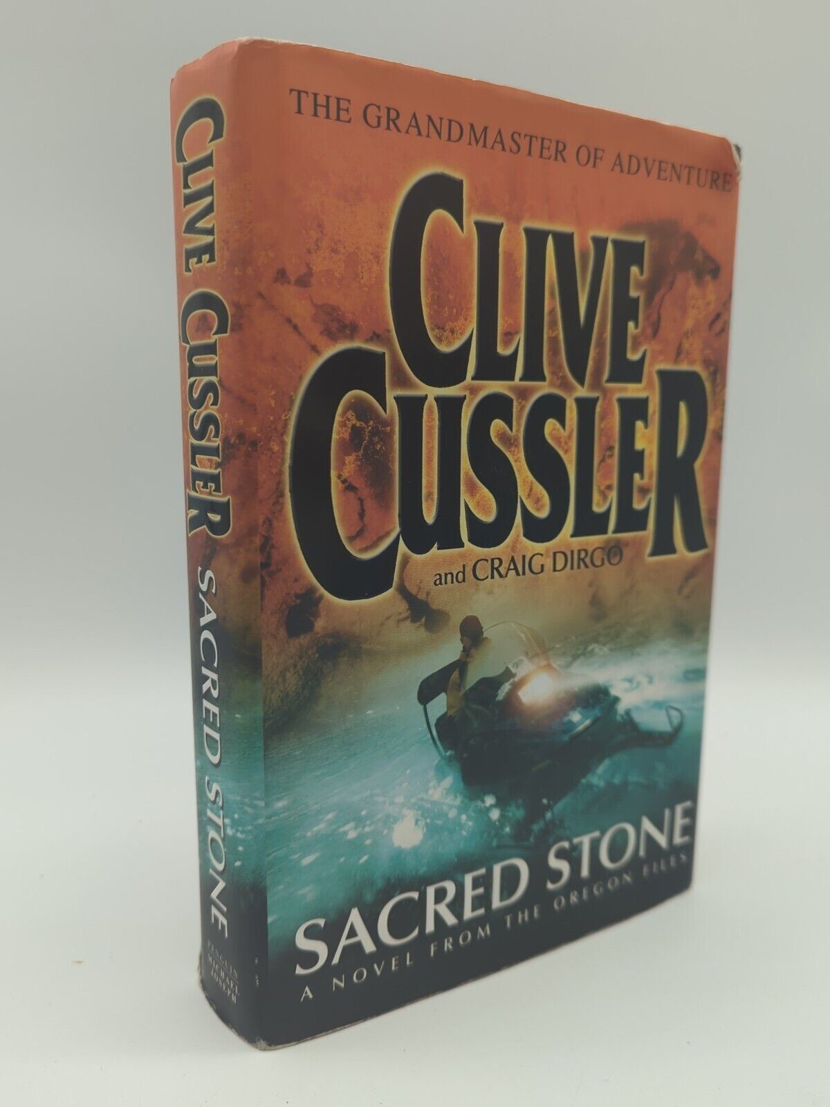 3x Clive Cussler book bundle Sacred Stone (Hardcover), Lost City, Atlantis Found