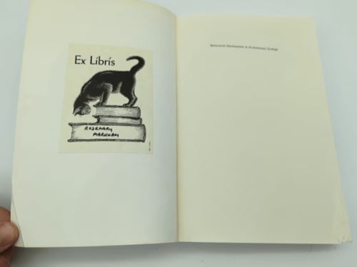 Behavioral Mechanisms in Evolutionary Ecology by Leslie A. Real 0226705978