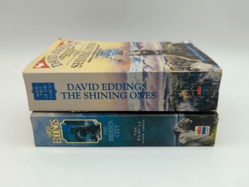 The Tamuli Series books 1 & 2 by David Eddings, Hidden City and The Shining Ones