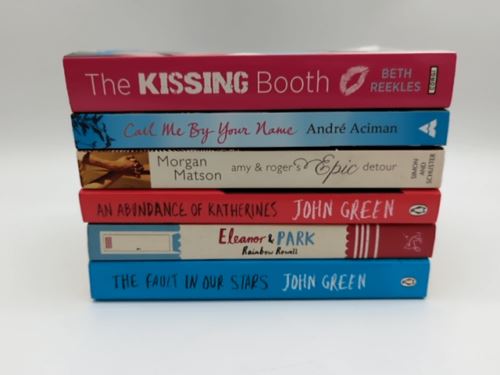 6x Mixed Young Adults Bundle by John Green (Paperback) Kissing Booth, Eleanor...