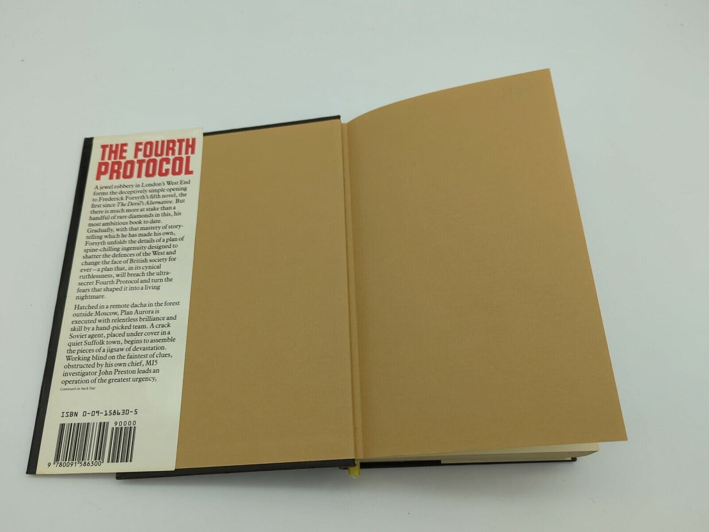 The Fourth Protocol by Frederick Forsyth Hardcover, 1984 1st Edition 0091586305