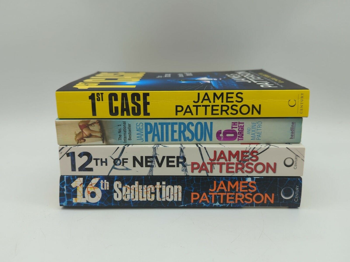 4 x Womens Murder Club James Patterson Books Crime Thriller 1st, 6th, 12th, 16th