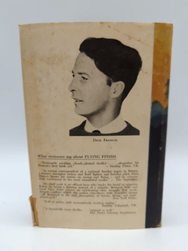 Flying Finish by Dick Francis (Hardcover, 1968) Book Nook