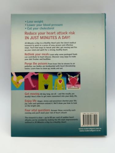 30 Minutes A Day To A Healthy Heart - One Simple Plan by Reader's Digest