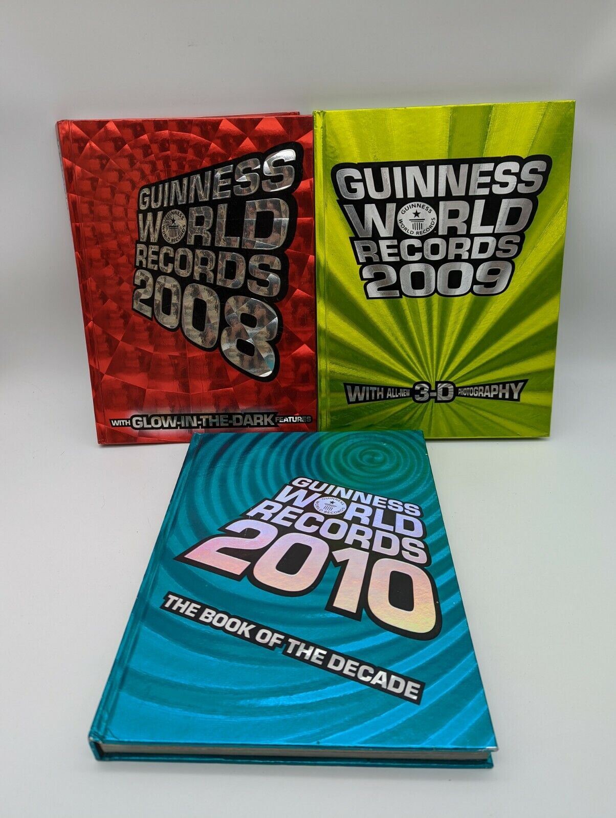Guinness Book Of World Records 2008, 2009 & 2010 | Official Books