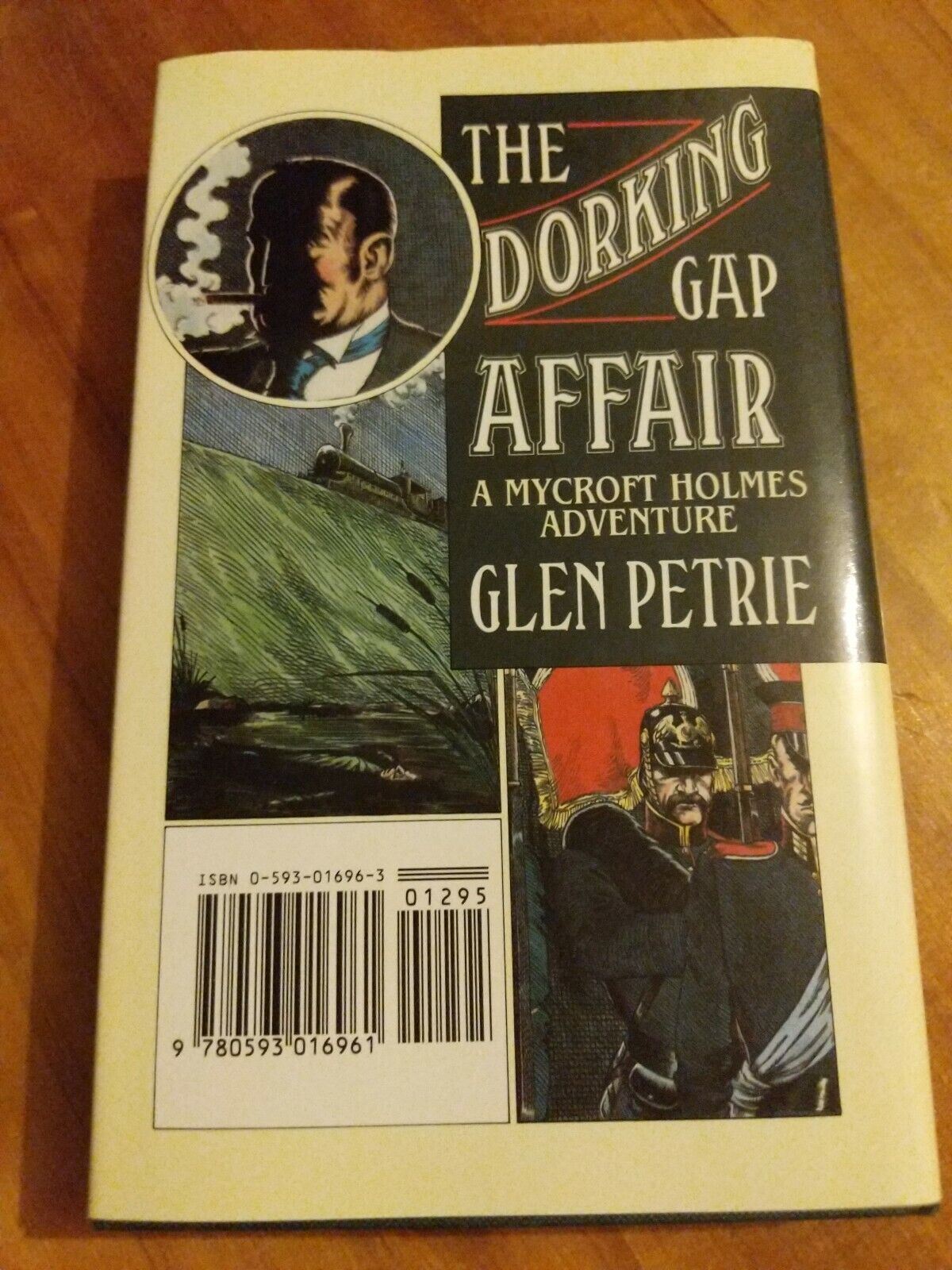 The Dorking Gap Affair by Glen Petrie, A Mycroft Holmes Adventure, Hardback 1989