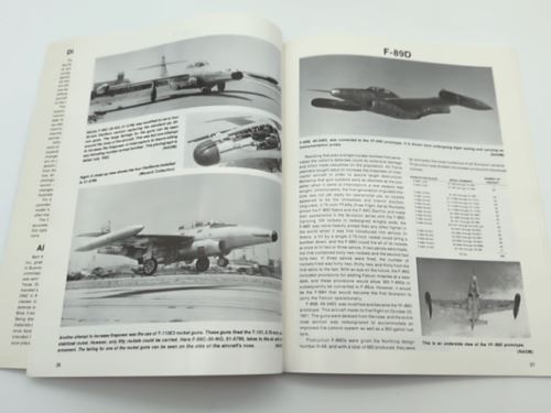 F-89 Scorpion in detail & scale D&S Vol. 41 by Bert Kinzey 0890241546 Air Force