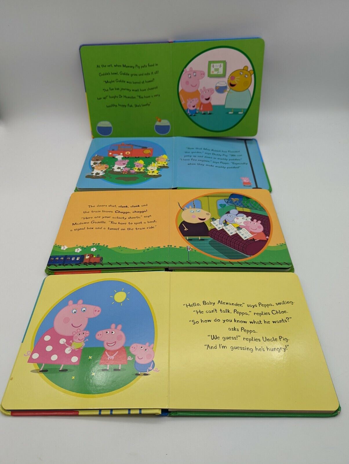 4x Peppa Pig Book Toddlers Bundle | My First Storybook Hardcover lot, free post