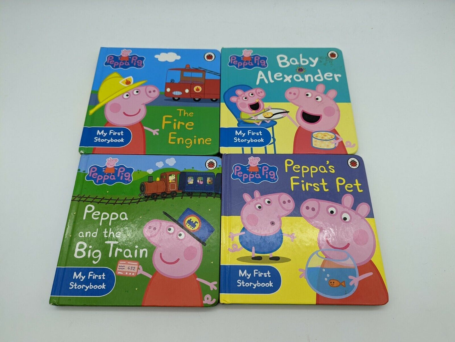 4x Peppa Pig Book Toddlers Bundle | My First Storybook Hardcover lot, free post