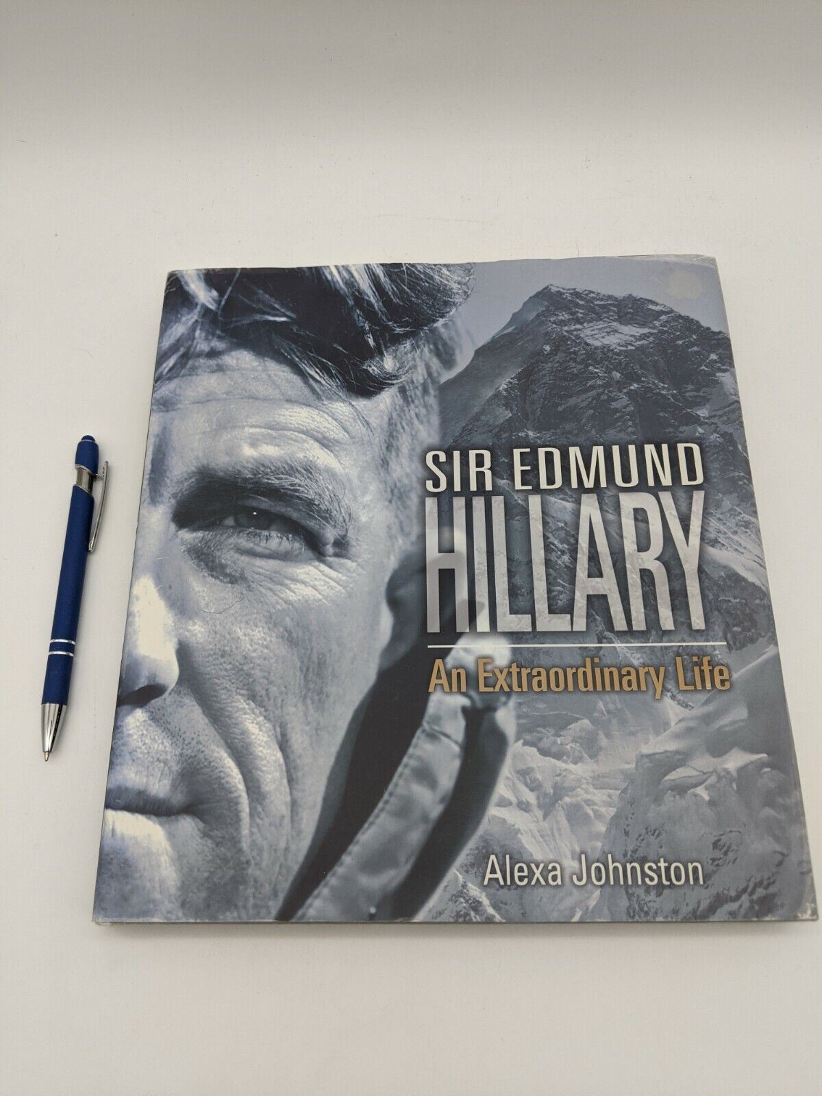 8x Book Lot: Edmund Hillary, Mount Everest, Mountaineering, Himalaya, incl. rare