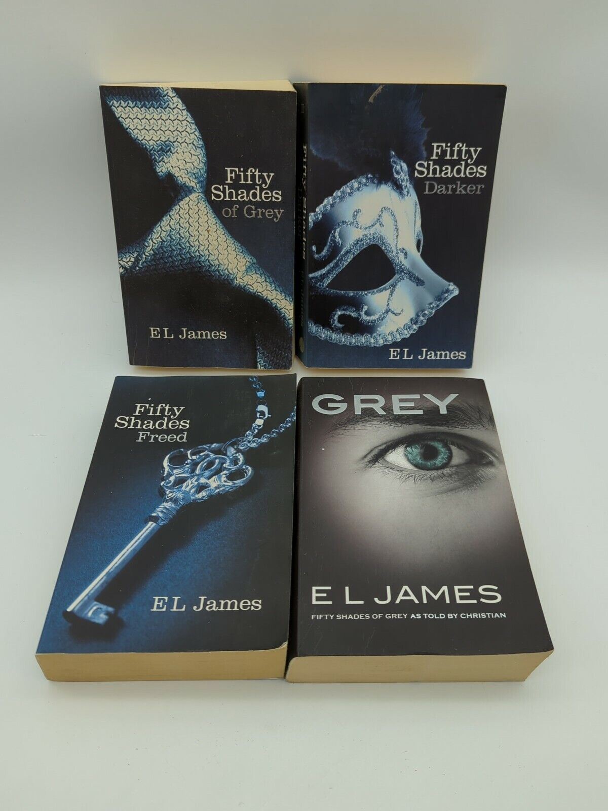 Fifty Shades Of Grey Series by E L James (Grey Freed Darker) | 4 Books