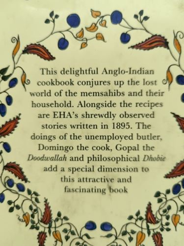 The Memsahib's Cookbook by Rhona Aitken (Hardcover, 1989) Book Nook 0861888855