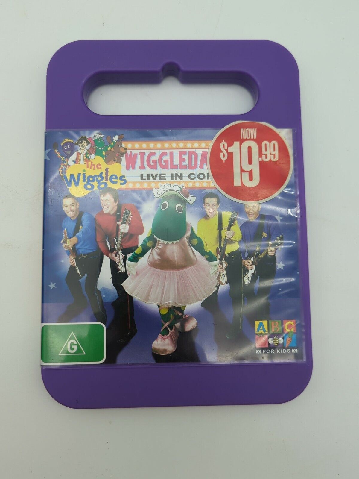 Wiggles DVD Bundle x 5 Classic / Original collection Wiggle Bay, Live in Concert
