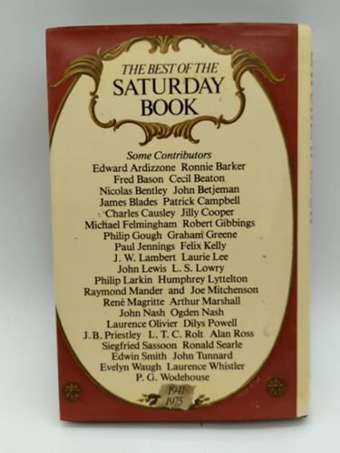 The Best of the Saturday Book by John Hadfield (Hardcover 0091459907)