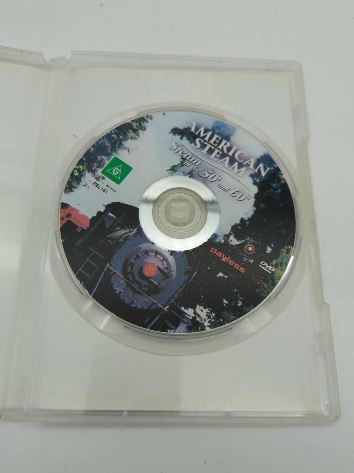 AMERICAN STEAM DVD - Steam in the 50's and 60's (PAL) FREE POST