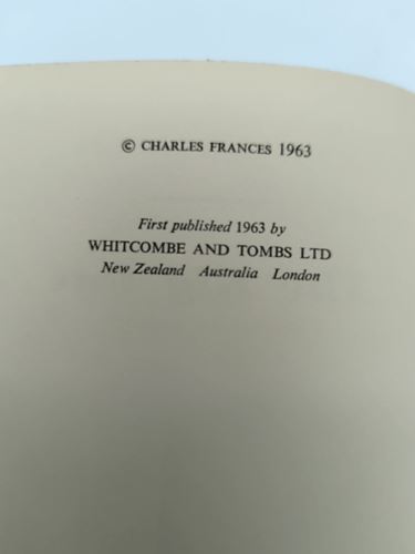 The Big One by Charles Frances (Hardcover, 1963) Vintage Dust Jacket