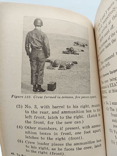 Browning Machine Gun Caliber .50 HB M2: War Department Field Manual M 23-65 1955