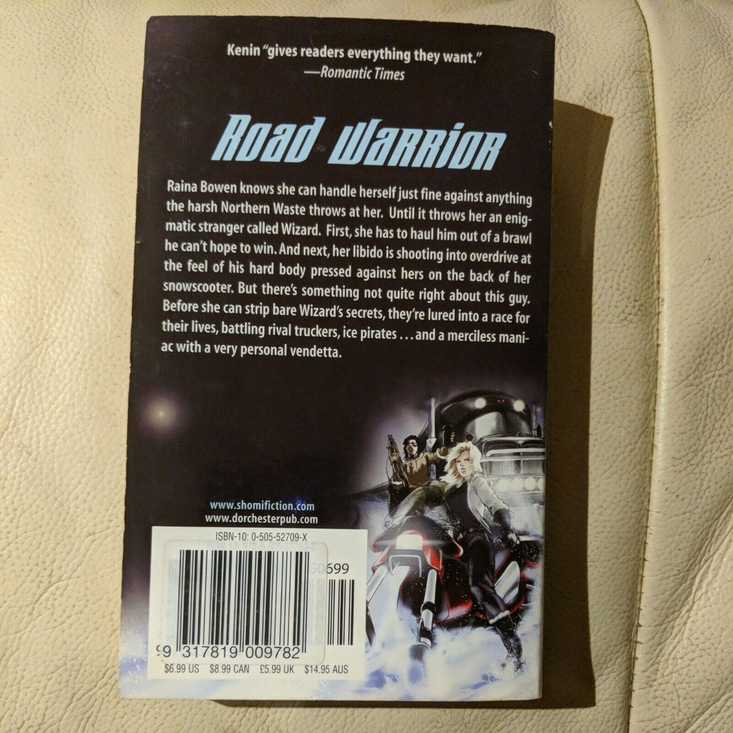 Driven by Eve Kenin (Paperback, 2007) Romantic Fantasy Motorbike Novel
