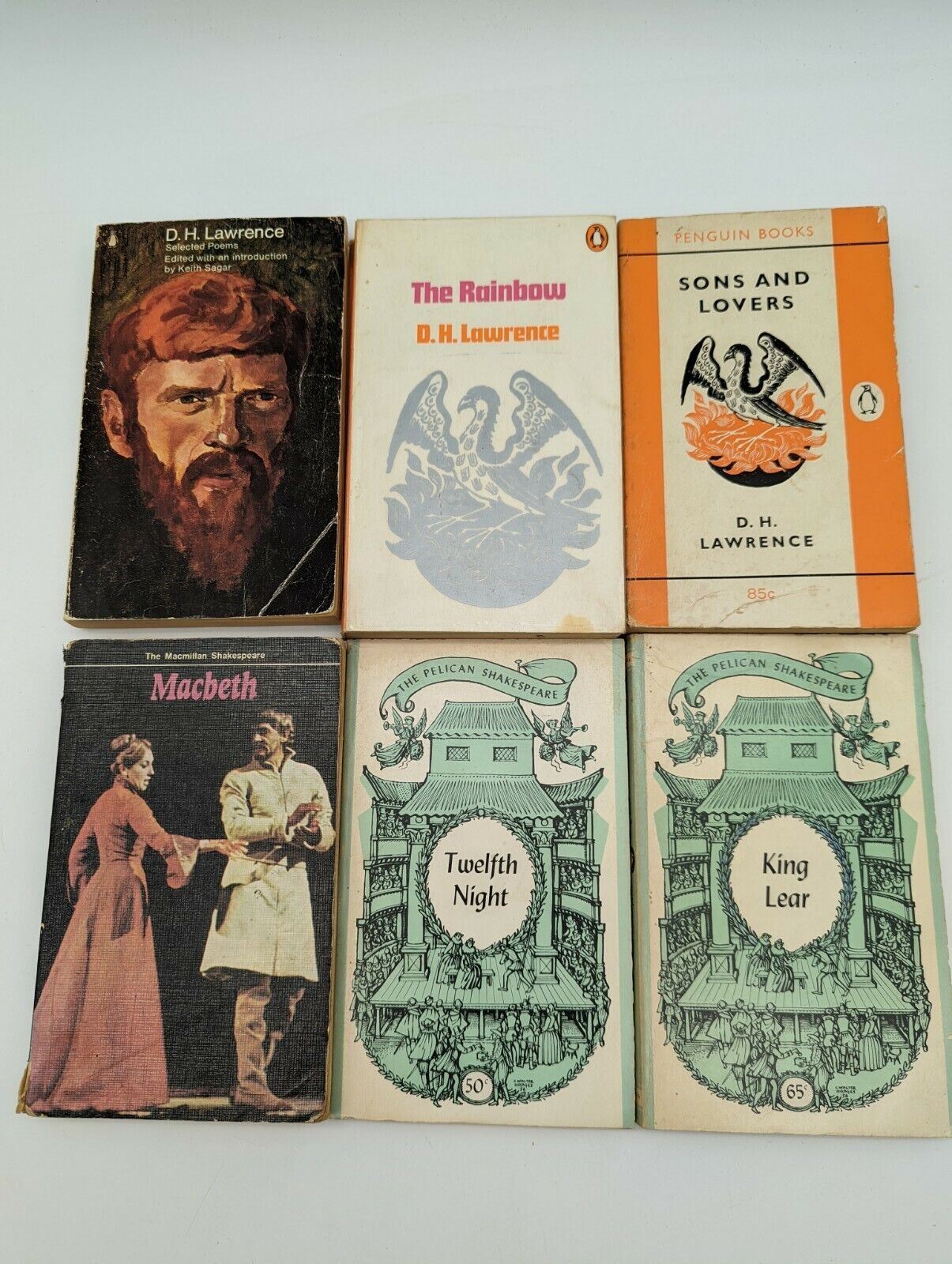The Complete Works of William Shakespeare & lot of English literature books