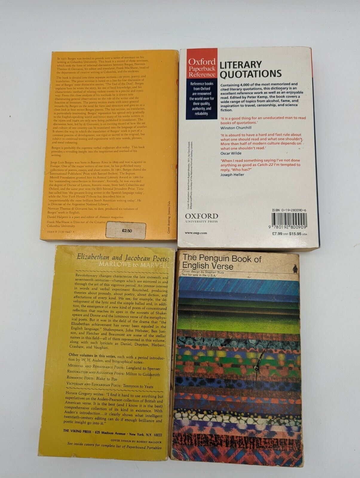 The Complete Works of William Shakespeare & lot of English literature books