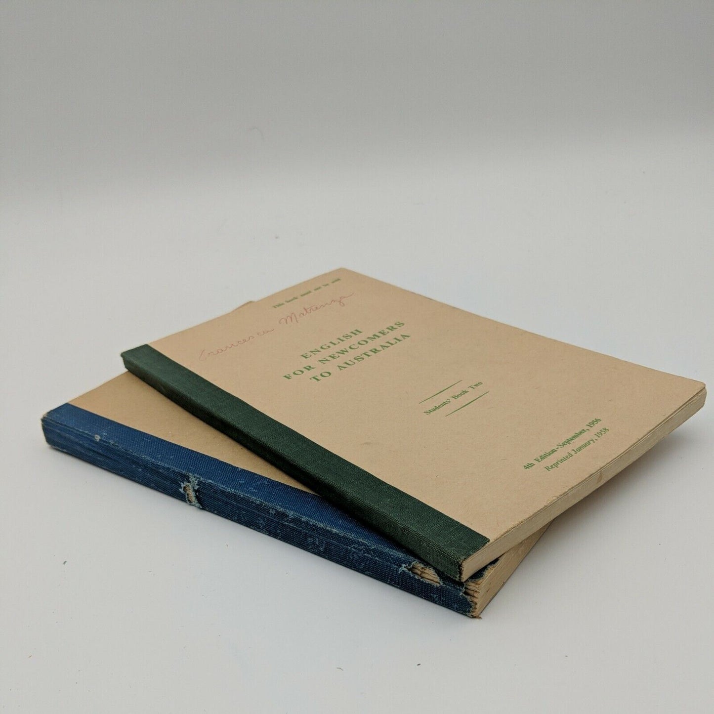 English for Newcomers to Australia, Students Book 1 & 2, 1958 Immigrant History