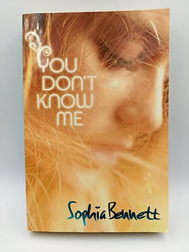 You Don't Know Me by Sophia Bennett (Paperback, 2013) Book Nook 1908435461