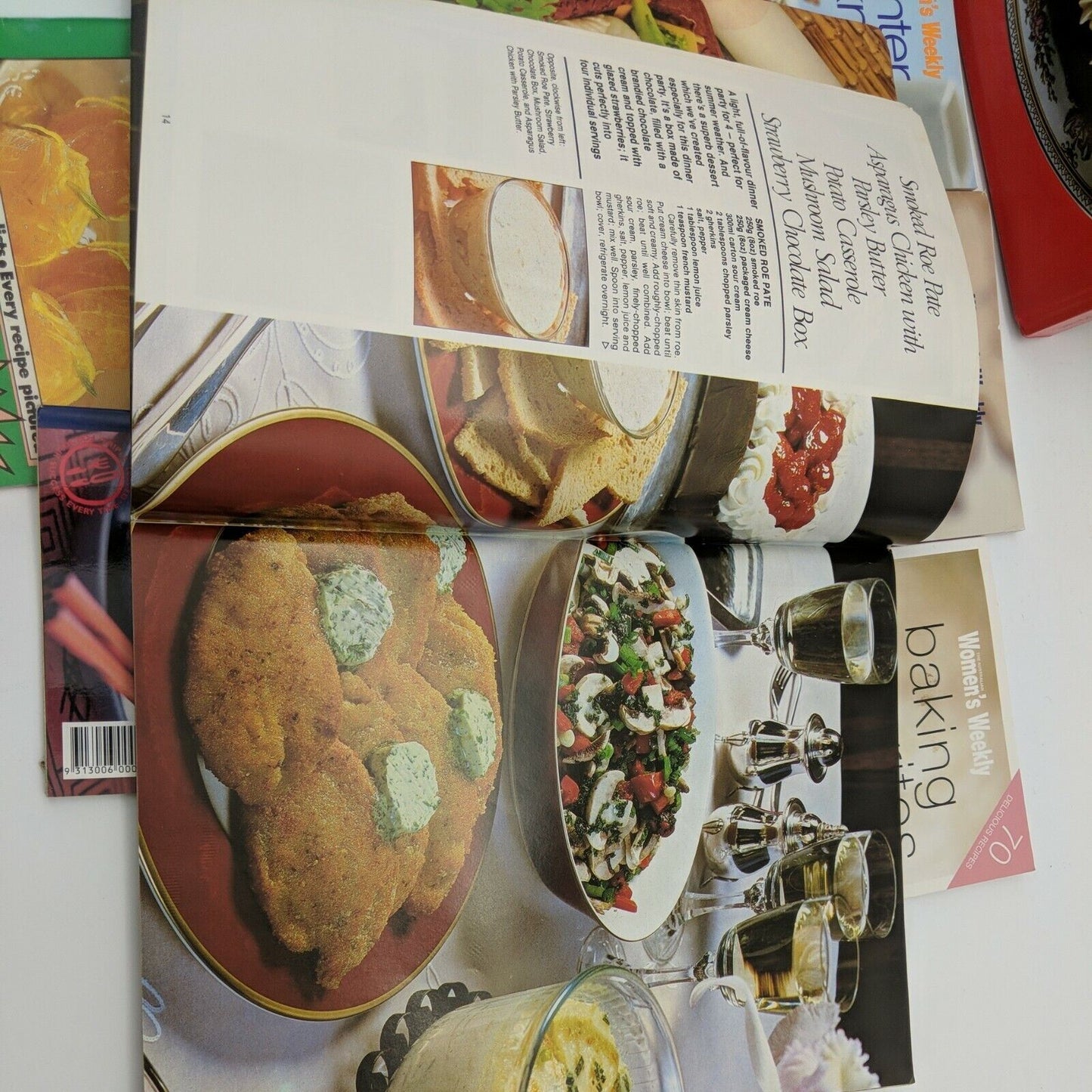 The Australian Woman's Weekly Mixed Lot Of Cookbooks