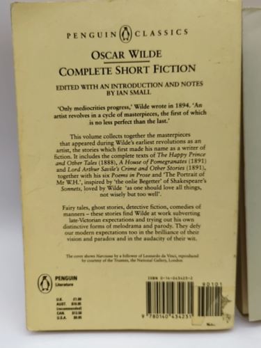 The Plays of Oscar Wilde & Complete Short Fiction (Paperback bundle) Book Nook