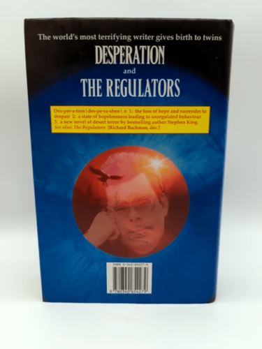 Desperation by Stephen King (Hardcover, 1996) Horror Book Nook 0340654279