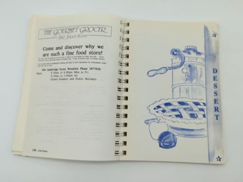An American Sampler II by The American Women's Club of Perth, Vintage Cookbook